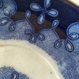 Trio of redowa plates – sarreguemines, ironstone – circa 1890