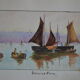Dessin au crayon circa 1910 evening glow