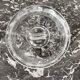 Art Deco molded glass sugar bowl