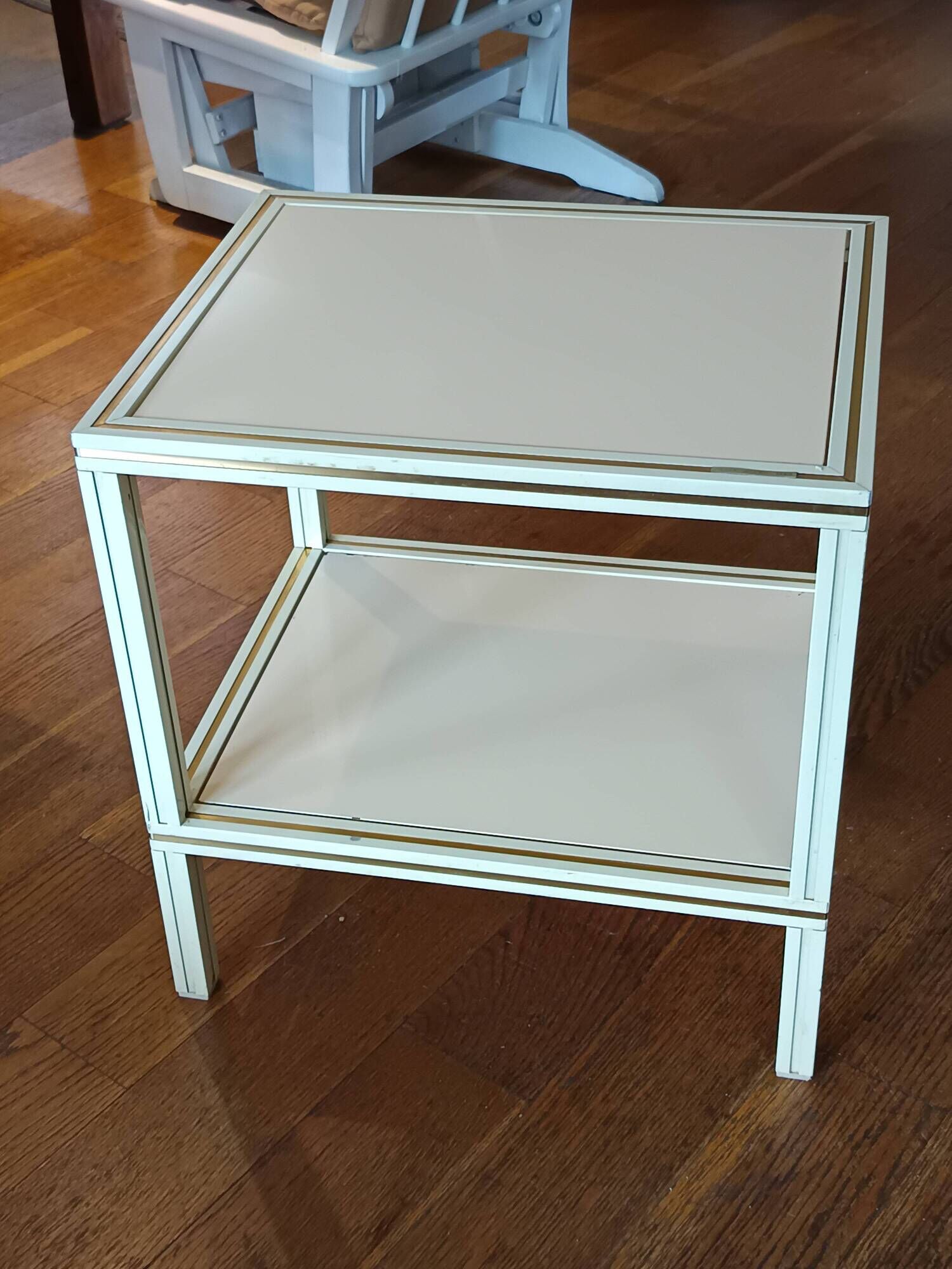 Authentic side table Pierre Vandel Paris – 1970s/1980s