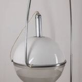 Vintage arc lamp from the 70s focus model design fabio lenci for guzzini