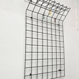 Minimalist German coat rack from the mid-century, 1960s.
