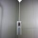 Vintage Kaiser Leuchten glass hanging lamp, 1960’s