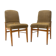 Mid century dining chairs, 1960