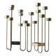 Pair of large candle holders by Tommy Larsen from the 1990s.