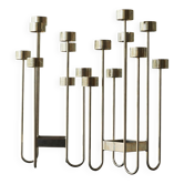 Pair of large candle holders by Tommy Larsen from the 1990s.