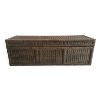 Rattan chest