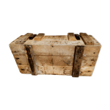 Solid oak ammunition box