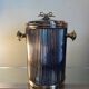 70s silver metal ice bucket