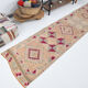 3x11 pale orange turkish vintage runner rug 75x332cm