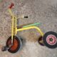 Tricycle 2-4 ans d'école vintage