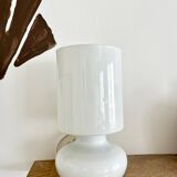 Lykta lamp in white glass, ikea 1980