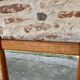Vintage teak wall mirror
