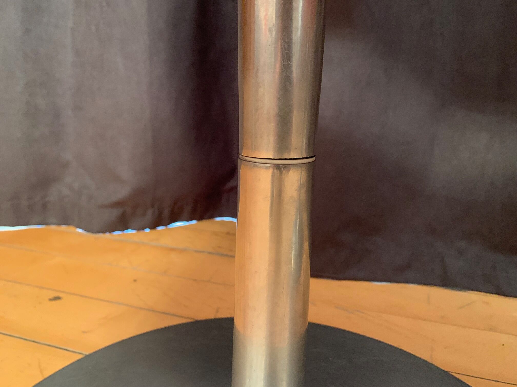 Pair of "Polaris" swivel chairs, exclusive, by Eero Aarnio, Asko Export, Finland, 1970s.