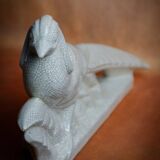 Art Deco pheasant in glazed earthenware by Louis Fontinelle - 1930s