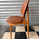 Series of 8 Pegase chairs by Baumann