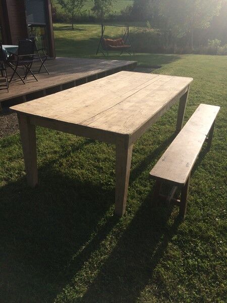 Old large farm table 1920