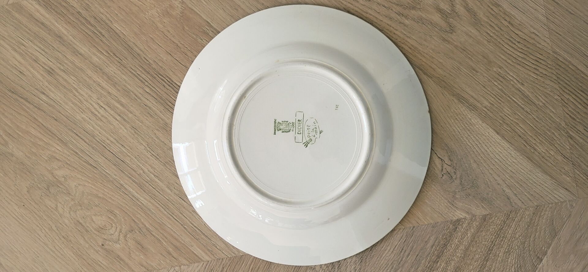 Serving dish Sarreguemines and Digoin