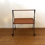 Folding Scandinavian dessert trolley