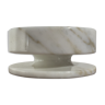 Calacatta marble ashtray by Angelo Mangiarotti for Knoll