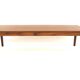 Minimalist teak bench, Sweden, 1960s