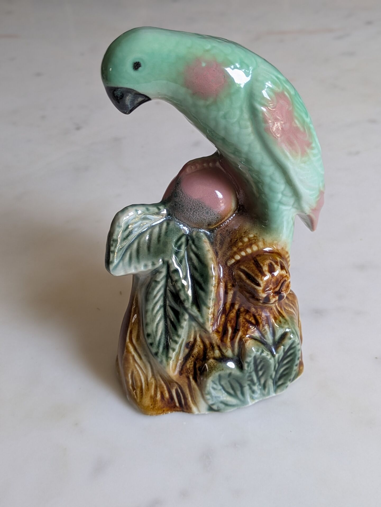 Vintage Barbotine figurine