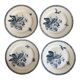 4 Terre de Fer flat plates