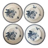 4 assiettes plates Terre de Fer