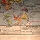 School planisphere Vidal-Lablache 1955 map