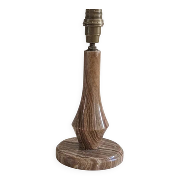 Stone lamp base