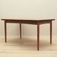 Table en palissandre, design danois, années 1970, production : Danemark