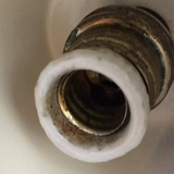 Moonlight 3-arm chandelier in white and black