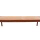 Banc minimaliste en teck Suède 1960