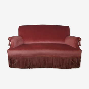 Sofa crapaud vintage