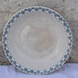 Assiette sarreguemines, modèle léonie, 1918
