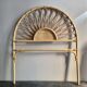 Rattan headboard