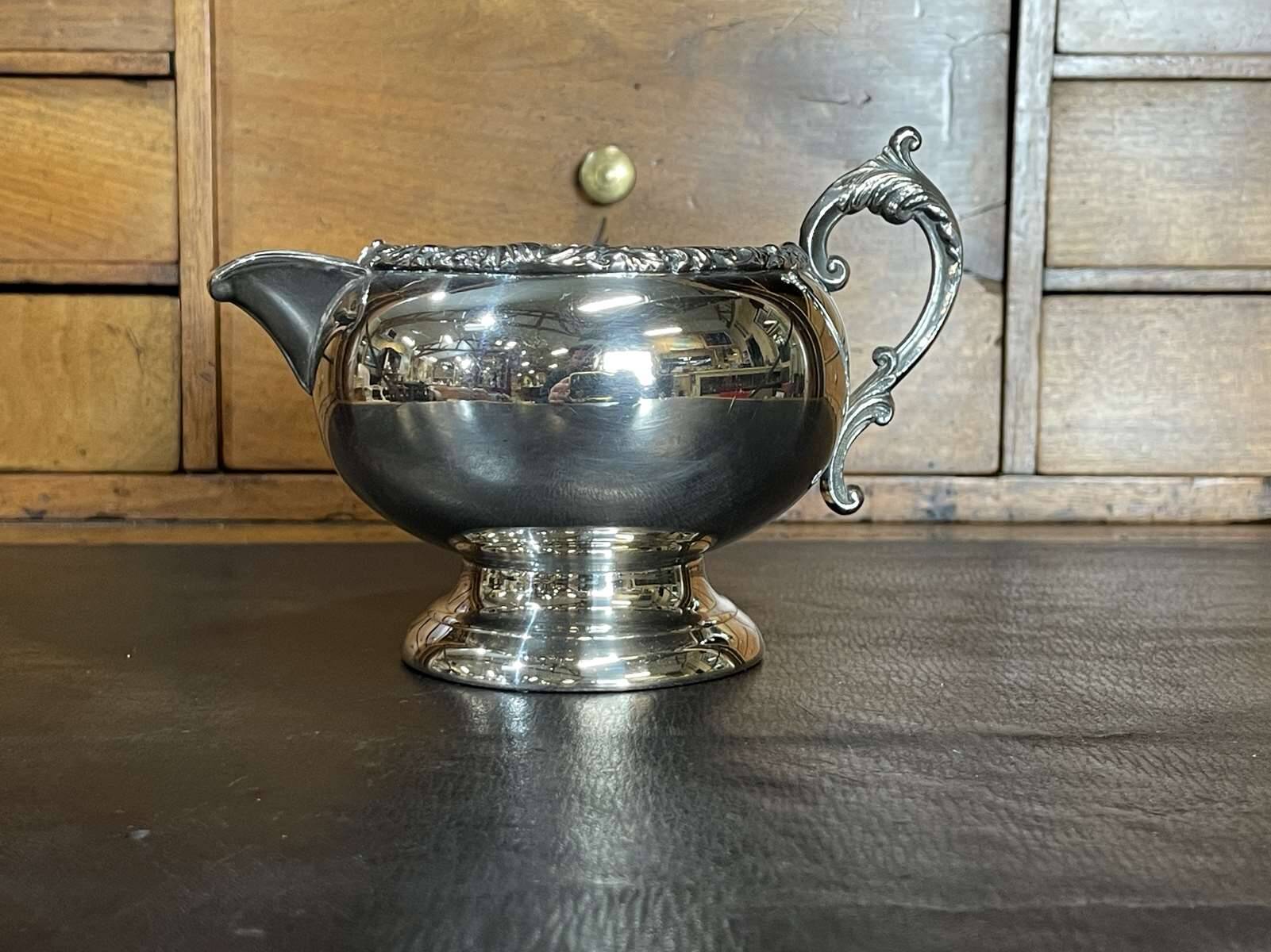 Canadian silver-plated milk jug - 1950s