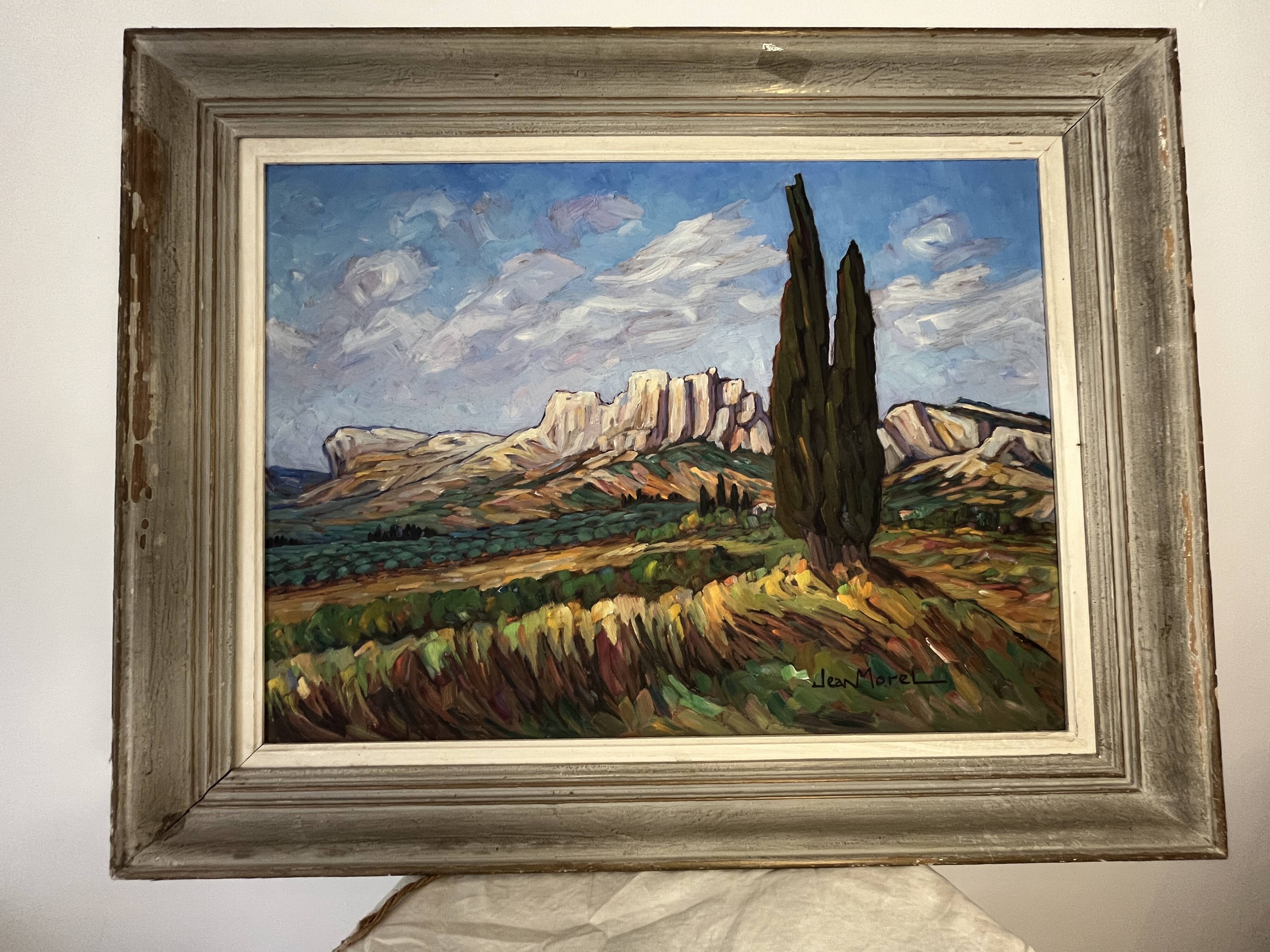 painting The Leases of Provence by Jean Morel