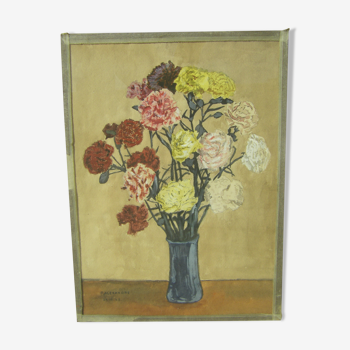 Peinture "vase de fleurs"