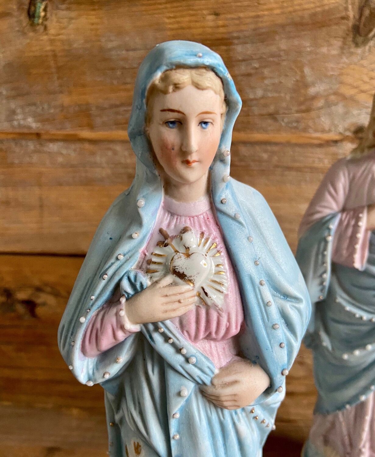 Religious statuettes early 20th century