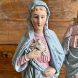 Religious statuettes early 20th century