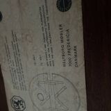 Scandinavian dining table in rosewood veneer "by John MORTENSEN"