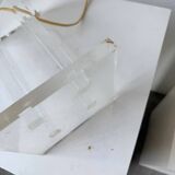 David Lange Lucite Table Lamp