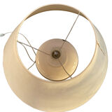 Large table lamp in white and gold porcelain