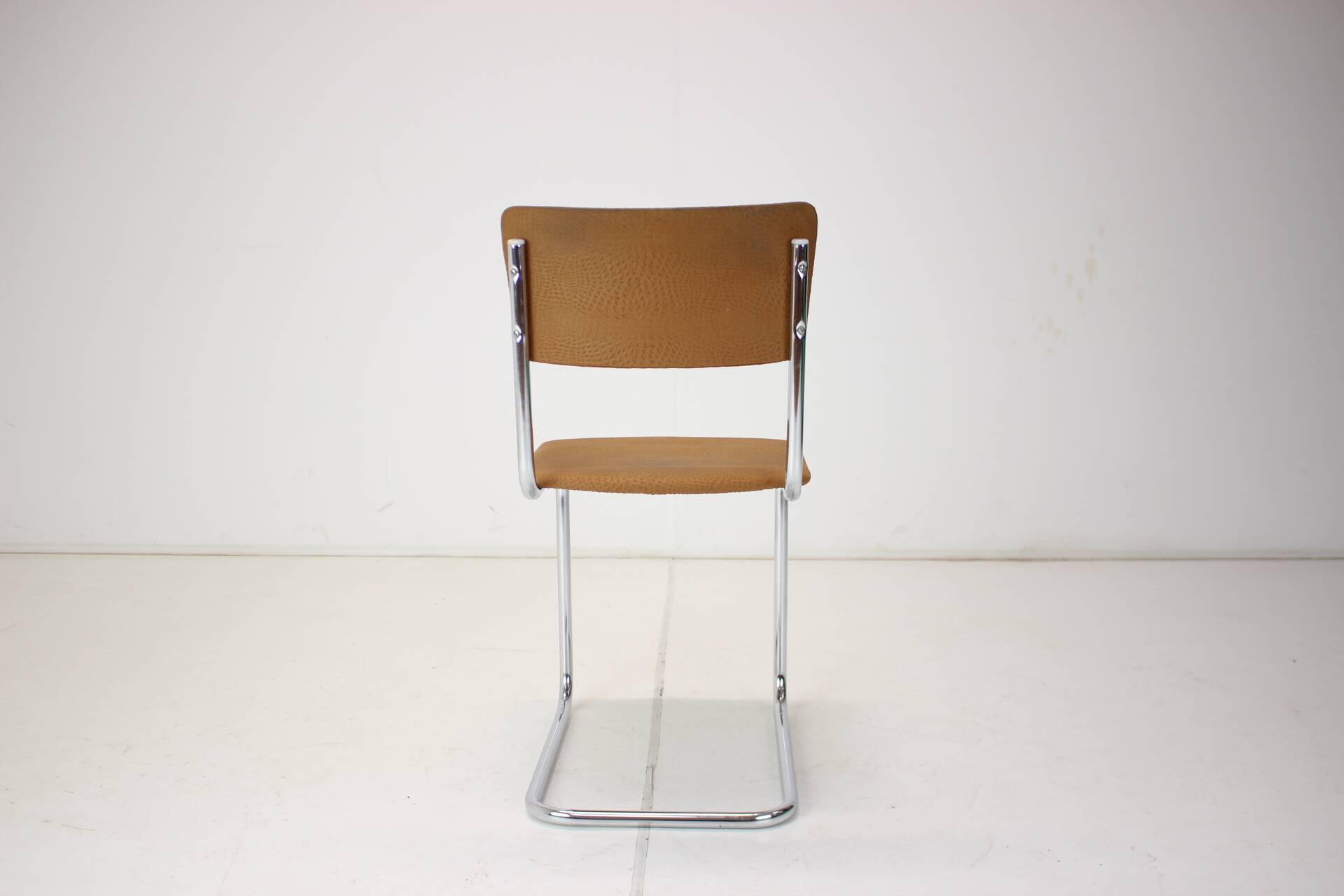 Mid-centrury Chrome Tubular Chair Kovonax Z-303, 1970's