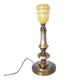 Pied de lampe en laiton doré