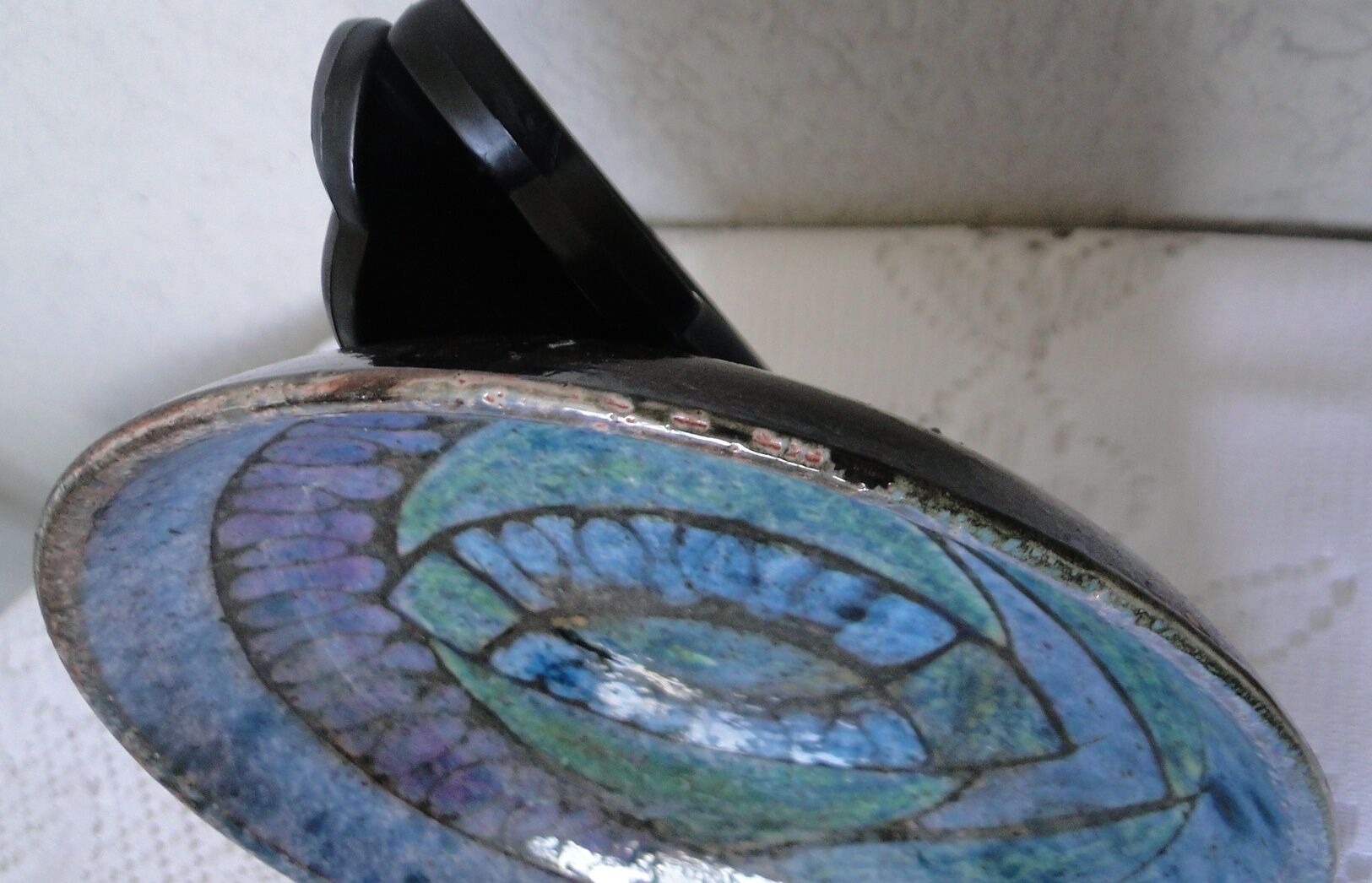 EMPTY CUP CERAMIC POCKET EMAILLEE CHELSEA POTTERY