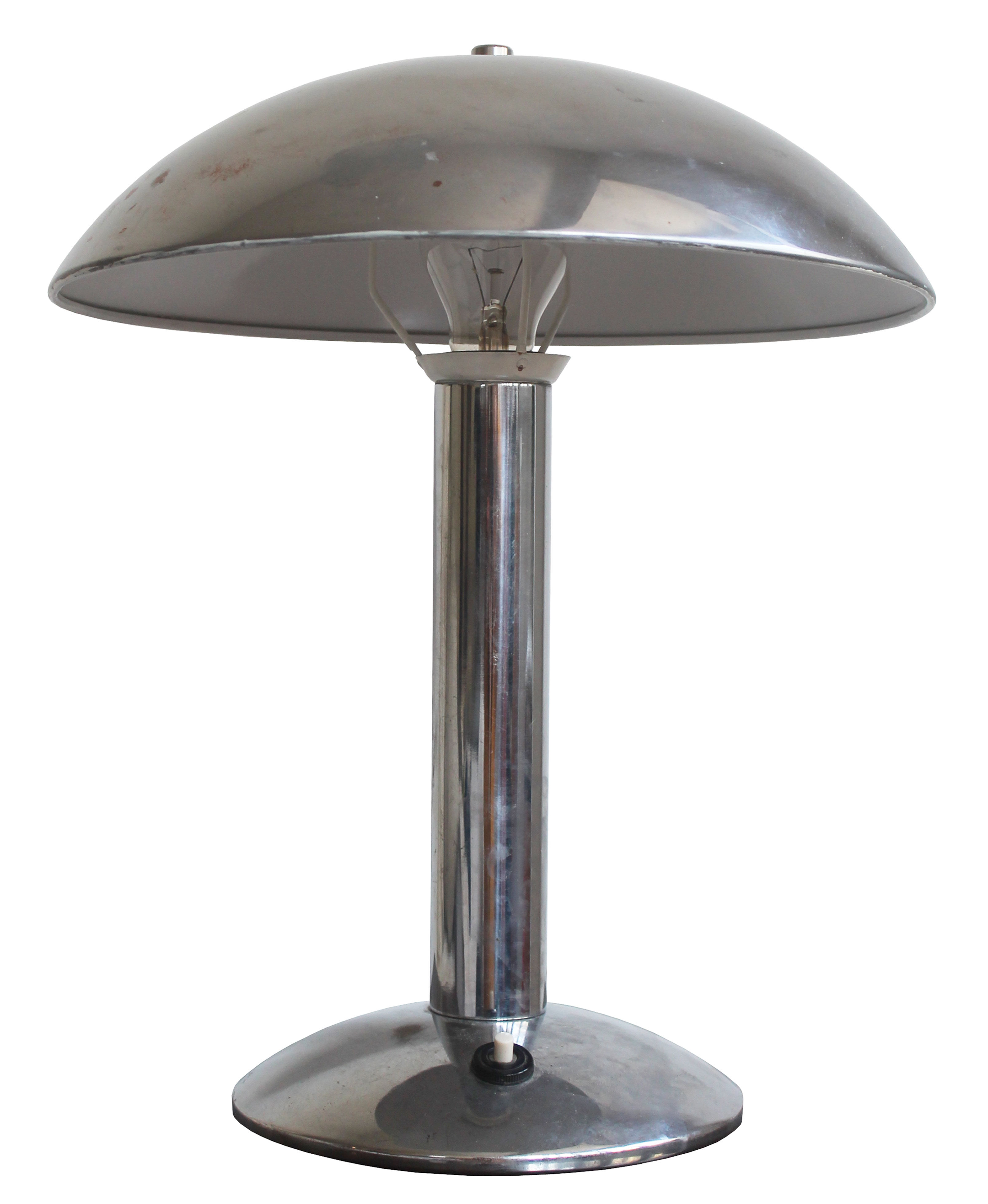 1930's Bauhaus Table Lamp by Miloslav Prokop designed for Vorel Praha Company