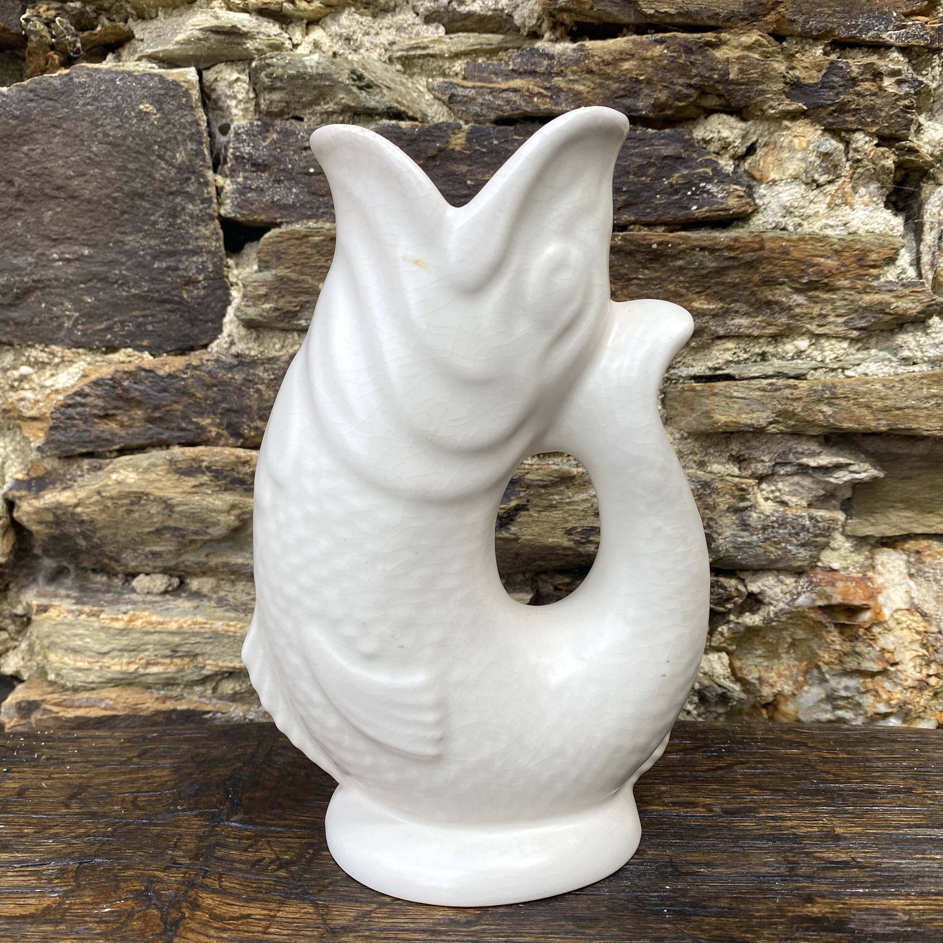 Fish Vase Darmouth Devon England