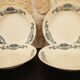 4 Longchamp ironware soup plates